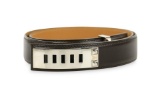 Hermes Brown Collier De Chien Belt