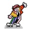 Dancing boy by Britto, Romero