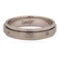 0.25 ctw Diamond Men's Wedding Band - 18KT White Gold