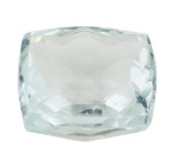 8.58 ct.Natural Cushion Cut Aquamarine