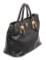 Prada Black Leather GHW Tote Bag