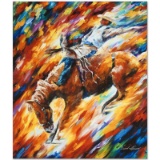 Rodeo, Dangerous Games by Afremov (1955-2019)