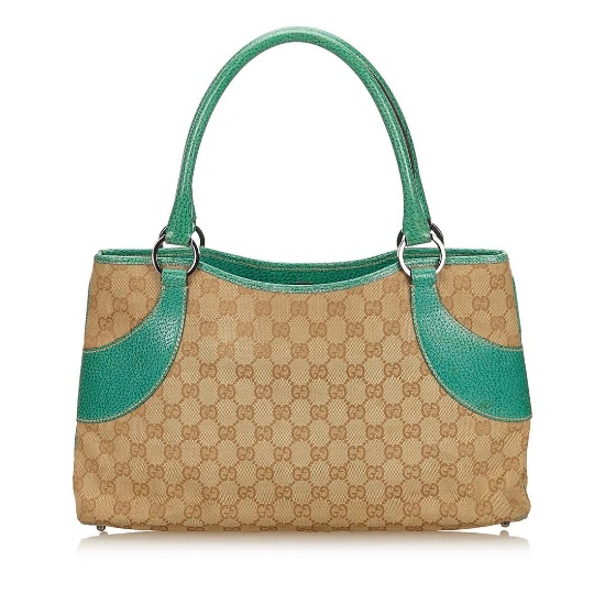 Gucci Guccissima Canvas Tote Bag