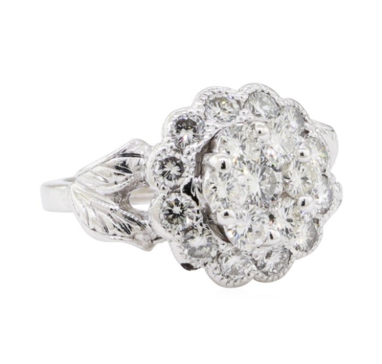 1.52 ctw Diamond Ring - Platinum