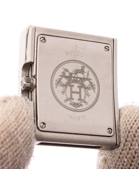 Hermes Silver Belt Watch