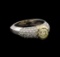 14KT Two-Tone Gold 1.58 ctw Diamond Ring