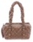 Chanel Beige Leather Small Lady Braid Bowler Bag