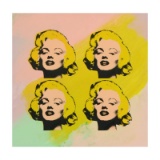 4 Marilyn Monroes by Steve Kaufman (1960-2010)