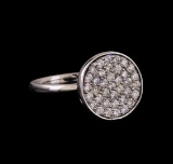 14KT White Gold 0.51 ctw Diamond Ring