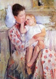 Mary Cassatt - Mother And Child #2