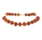 Twenty Nine Inch Baltic Honey Colored Amber Necklace