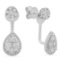 14k Gold 1.19CTW Diamond Earrings, (SI1-SI2)