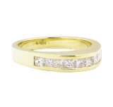 0.68 ctw Diamond Ring - 18KT Yellow Gold