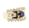 2.88 ctw Blue Sapphire And Diamond Ring - 14KT Yellow Gold