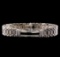 0.88 ctw Diamond Bracelet - 14KT White Gold