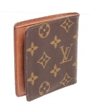 Louis Vuitton Vintage Monogram Canvas Leather Bifold Wallet