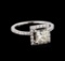 14KT White Gold 1.50 ctw Diamond Ring