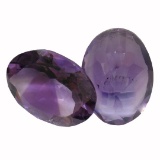 30.51 ctw Oval Mixed Amethyst Parcel