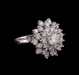 14KT White Gold 2.64 ctw Diamond Ring