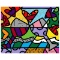 Toast To Love Glasses by Britto, Romero