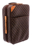 Louis Vuitton Monogram Canvas Leather Pegase 50 Luggage
