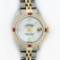 Rolex Ladies 2 Tone Yellow Gold MOP & Ruby Diamond Datejust Wriswatch