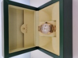 Rolex Mens Quickset Day Date 18K Yellow Gold President Wristwatch
