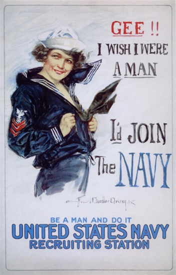 Howard Christy - US Navy Woman