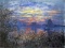 Claude Monet - Sunset on the Seine