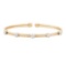 0.64 ctw Diamond Bracelet - 14KT Rose Gold