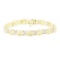 0.65 ctw Diamond Men's Nugget-Style Bracelet - 10KT Yellow Gold