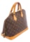 Louis Vuitton Monogram Canvas Leather Alma MM Handbag