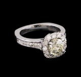 2.40 ctw Diamond Ring - 14KT White Gold