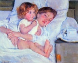 Mary Cassatt - Breakfast In Bed