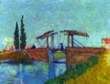 Van Gogh - The Anglois Bridge At Arles (The Drawbridge)