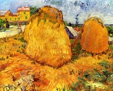 Van Gogh - Haystacks In Provence 2