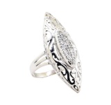 0.50 ctw Diamond Ring - 14KT White Gold