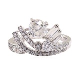 1.00 ctw Diamond Ring - Platinum