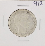 1912 Barber Half Dollar Coin