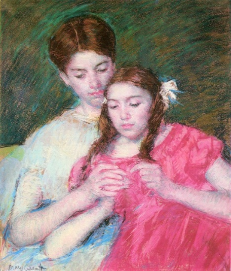 Mary Cassatt - Woman And Girl