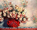 Claude Monet - Still Life with Chrysanthemums