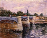 Van Gogh - The Seine With The Pont De La Grande Jette
