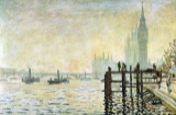 Claude Monet - Westminster Bridge in London