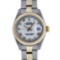 Rolex Ladies 2T Yellow Gold & Stainless Steel White Roman 26MM Datejust