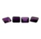 22.53 ctw. Natural Emerald Cut Amethyst Parcel of Four