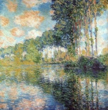 Claude Monet - Poplars on the Epte