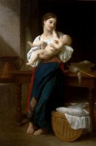 William Bouguereau - Premires Caresses