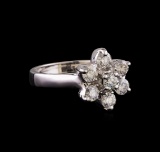 0.96 ctw Diamond Ring - 14KT White Gold