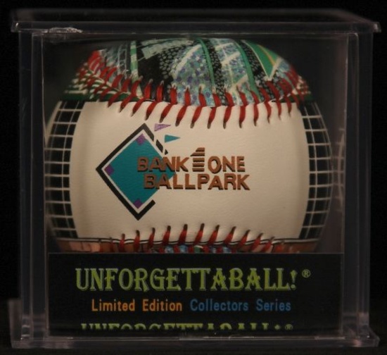 Unforgettaball! "Bank One Ballpark" Collectable Baseball