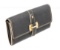 Louis Vuitton Black Suhali Leather Le Favori Wallet